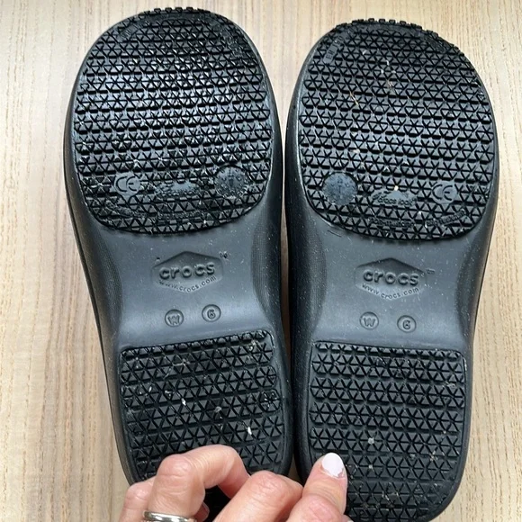 CROCS ON THE CLOCK LITERIDE SLIP RESISTANT WORK SLIP-ON - Picture 5 of 5